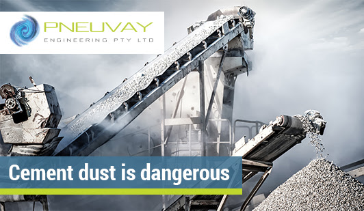 Cement plant dust collector for safety