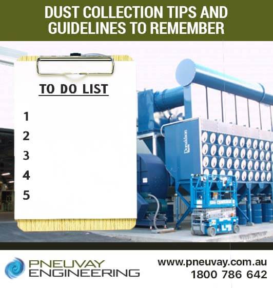 Dust collection tips and guidelines to remember