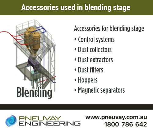 Accessories used in blending stage