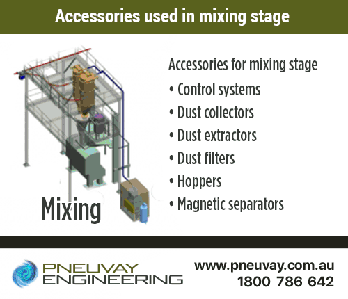 Accessories used in mixing stage