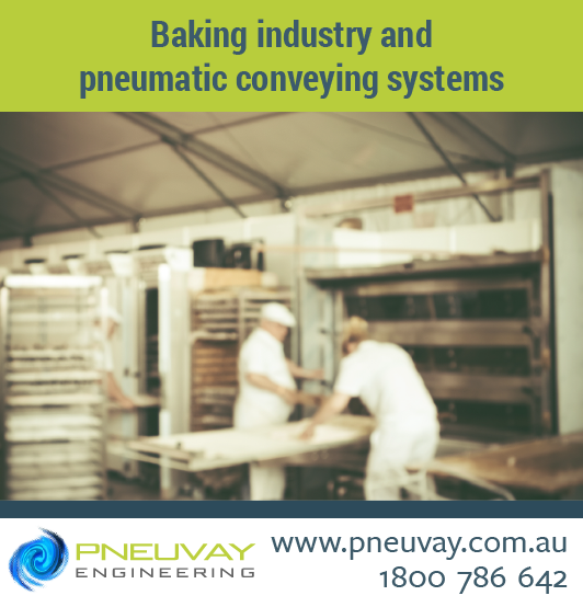 Pneumatic conveying systems and the baking industry