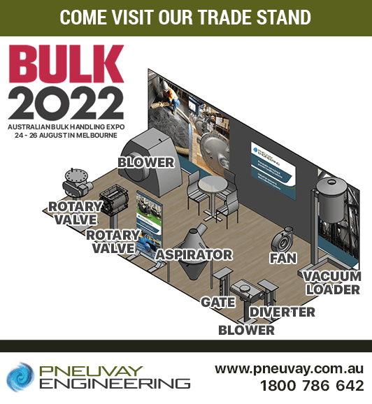 Come visit the Pneuvay trade stand at Bulk2022