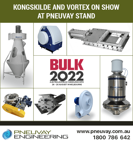 See Kongskilde and Vortex equipment show at our Bulk2022 trade stand