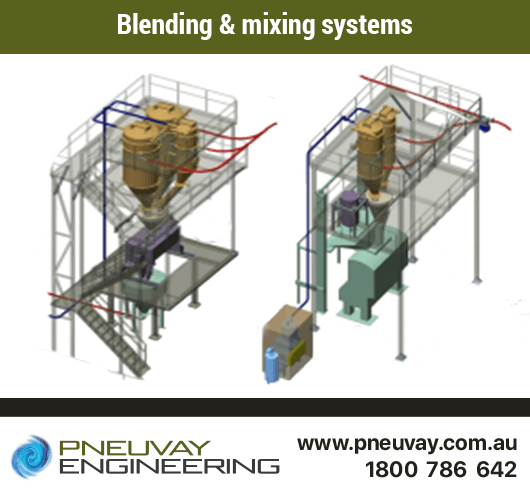 Blending and Mixing equipment supplier for powder handling equipment in the food industry