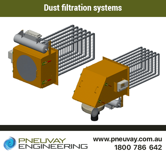Dust Filtration equipment supplier for powder handling equipment in the food industry