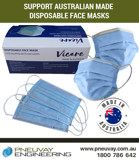 Support Australian-made disposable face masks