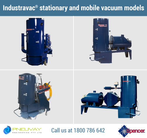 Industravac® Stationary and mobile vacuum models