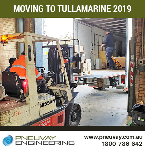 Loading up with the Pneuvay forklift