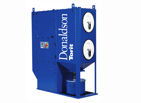 Donaldson Downflo Oval cartridge dust and fume collector now sets the standard for industrial dust collection.