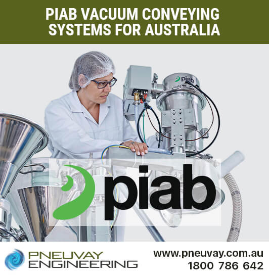 PIAB vacuum conveying systems for Australia PIAB vacuum conveying systems for Australia