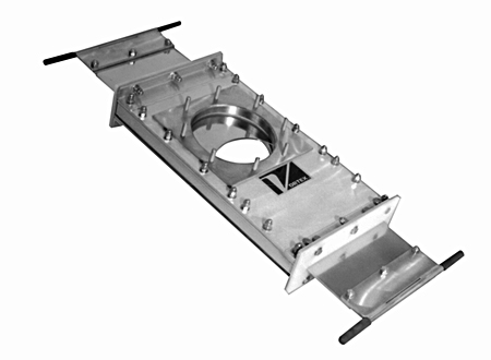 Hand Slide Orifice Gate™ with 316L Stainless Steel Material Contact