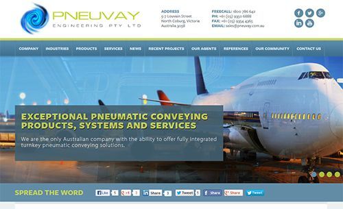 Pneuvay website revamp 2013