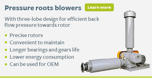 Pressure roots blower