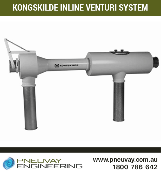 We supply Kongskilde inline venturi systems