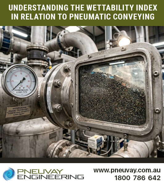 Understanding wettability when pneumatic conveying Understanding wettability when pneumatic conveying